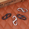 thumbnail image 1 of Mosquetón / lote Camping Supervivencia 8 Forma Escalada Hebilla Clip Ganchos 4pcs Hugtrwg  Para estrenar, 1 of 6