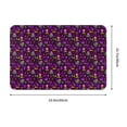 thumbnail image 3 of Goofa 16"x24" Inches Mardi Gra2 Doormats for Outdoor Entrance - Non-Slip Welcome Mat, Heavy Duty Door Mats Outdoor, Spring Doormat, 3 of 9
