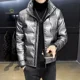 thumbnail image 3 of Parkas cortas acolchadas para hombre, abrigos acolchados para hombre, rebajas de invierno, moda 2024, ropa de estilo coreano Harajuku 2024 moderna, 3 of 5