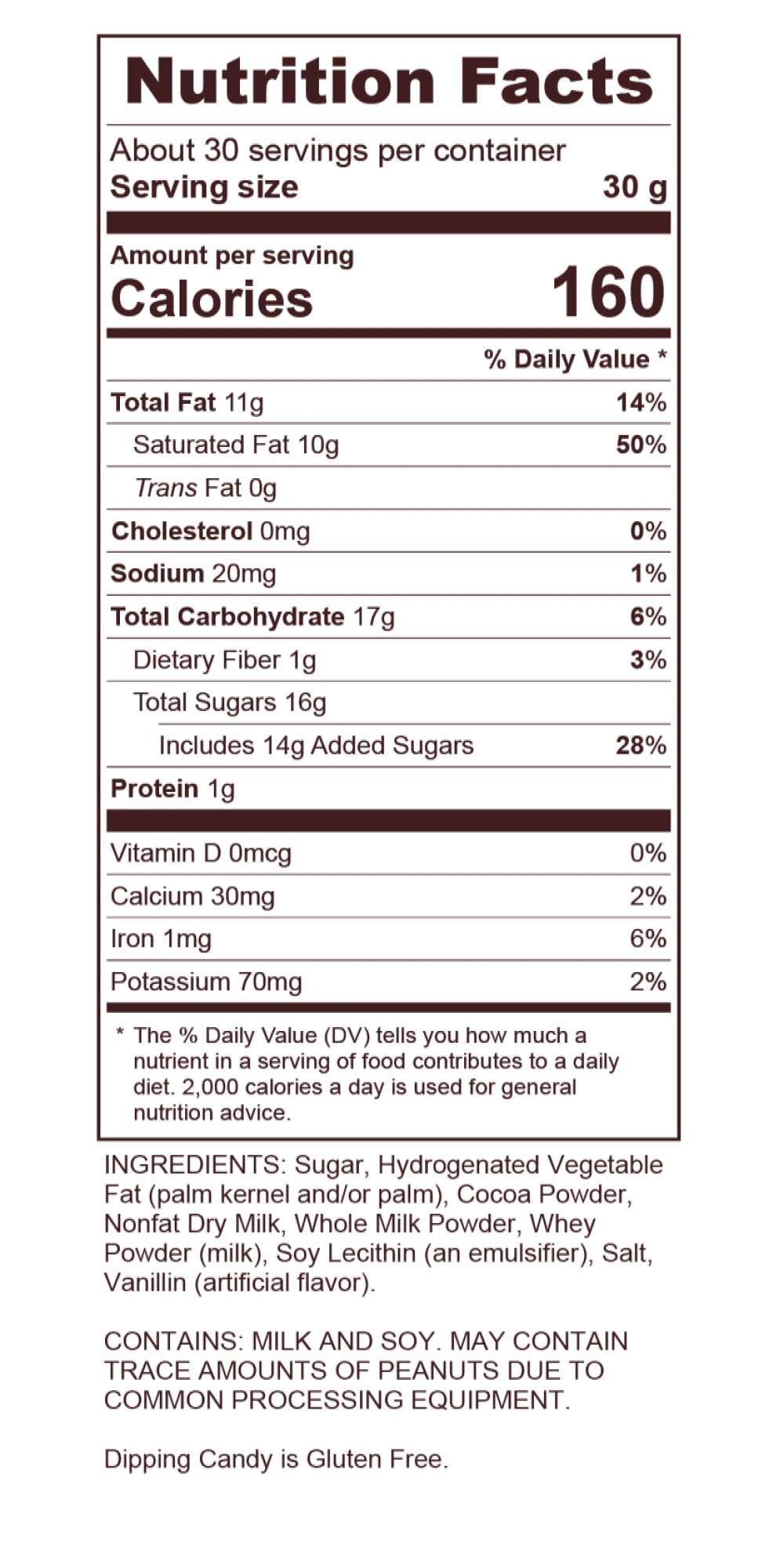 chocomaker milk fountain formula