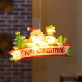 thumbnail image 1 of decor hanging lights,Christmas String Lights LED Christmas Decorations Santa Christmas Tree decor hanging,Red, 1 of 3
