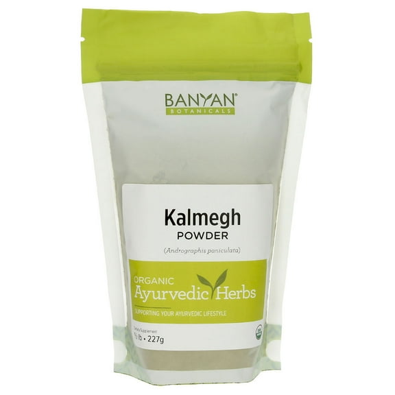 Banyan Botanicals Organic Kalmegh Powder - Andrographis paniculata - 1/2 lb - Bitter Herb for Immune Health and Respiratory Support*- Non-GMO Sustainably Sourced No Additives or Fillers Vegan