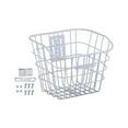 thumbnail image 3 of Bike Front Basket Easy to Install Basket Cargo Rack for Mountain White, 3 of 8