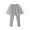 Gray, variant on Maean Little Girls Cotton Legging Pant with Skirts Toddler Elastic Waist Cute School Uniform Leggings