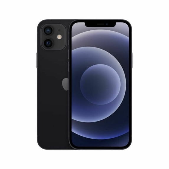 No Plan-Unlocked Device Apple iPhone 12 Smartphone 64GB 4GB RAM Black