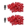 thumbnail image 1 of 200 unidades de concentrador LAN Ethernet con puerto RJ45 rojo, tapa protectora antipolvo con cerradura y llave patentadas, 1 of 6