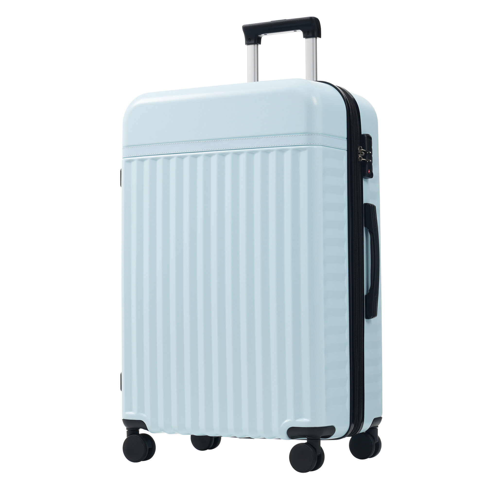 Hard Shell Luggage Luggage Set 5 Piece, Hardside Carry on Suitcase , Expandable Luggage with Travel Bags Spinner Wheels TSA Lock,Carry On Hard Shell Luggage