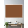 thumbnail image 2 of Solid Neutral Brown Cherry Wood Poster Wall Art, Modern Wall Decor For Living Room Bedroom, 8x12 UNFRAMED, 2 of 3