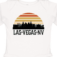 thumbnail image 4 of Inktastic Las Vegas Nevada Skyline Retro Boys or Girls Long Sleeve Baby Bodysuit, 4 of 5
