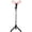 Black + Red + ABS, variant on 10000 Lumen 100 Watt Dual-Head LED Work Light with Telescoping Tripod, 2x50W Adjustable Tripod Work Light for Indoor Outdoor Use, 9Ft Power Cord, 2700K-4800K, IP54 Waterproof