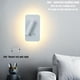 thumbnail image 5 of Lámpara de lectura para dormitorio con puerto de carga USB, foco ajustable de alta eficacia luminosa y luz blanca cálida, fácil de instalar para varias habitaciones (3 W + 10 W), 5 of 5