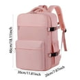 thumbnail image 2 of Travel Backpack for Men with Dedicated Laptop Compartment - Versatile Carry On Gym Rucksack Suitable as Teacher Personal Item Bag, 2 of 6