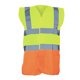 thumbnail image 1 of Yoko- Chaleco reflectante Modelo Premium unisex (Amarillo/Naranja reflectante), 1 of 2