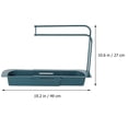 thumbnail image 5 of GOOHOCHY Blue Telescopic Sink Rack for Draining Made of Plastic with Simple Fashion Design, 5 of 7