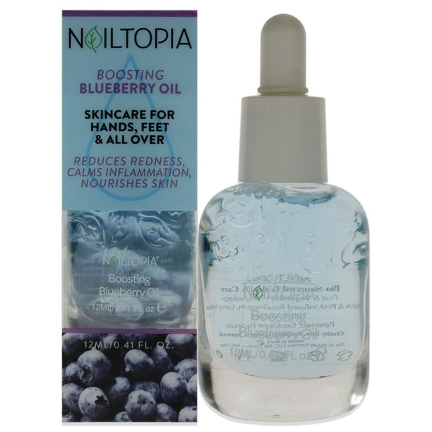 Nailtopia Aceite de Uñas Aceite de Arándano Fresco Revitalizante y Energizante 0.41 oz