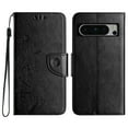 thumbnail image 2 of TECH CIRCLE Slim Wallet Case for Google Pixel 9 Pro XL,Butterfly Floral PU Leather Anti-Scratch Shockproof Magnetic Clasp Flip Kickstand Card Slots Cover for Google Pixel 9 Pro XL,Black, 2 of 9