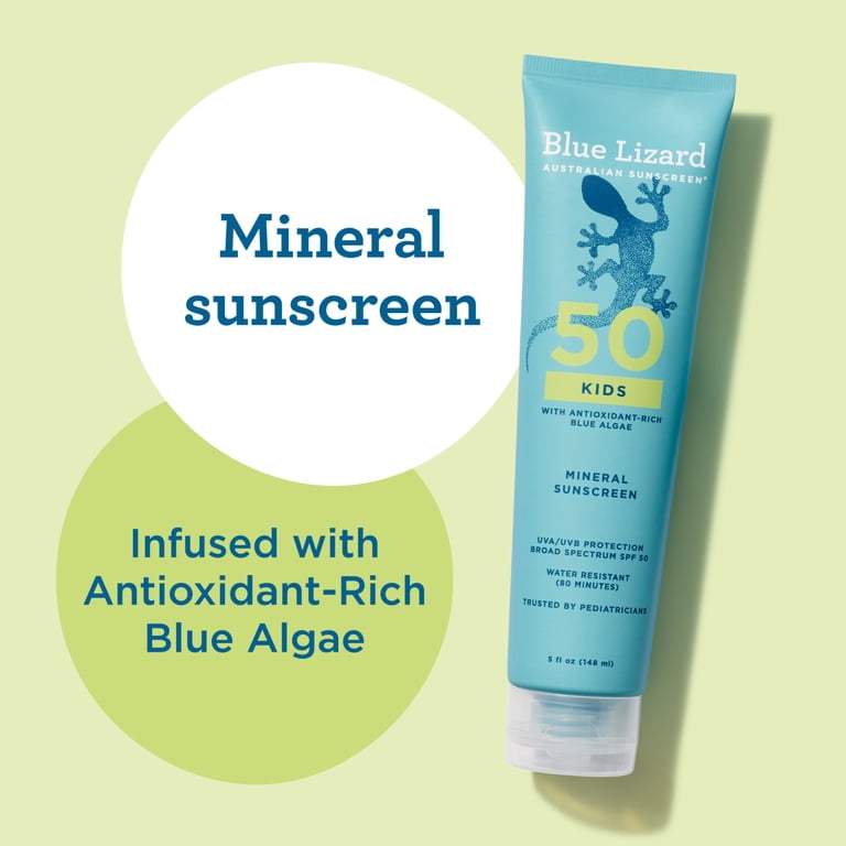 Blue Lizard Kids Mineral SPF 50 Sunscreen Lotion, 5 fl oz photo 2