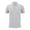 Gray, variant on WREESH Men's Versatile Henley Shirts Casual Solid Color Short Sleeve Top with Turndown Collar for Versatile Style Options Gray