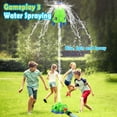 thumbnail image 2 of KiddiTouch 4-in-1 Water Sprinkler for Kids,Outdoor Water Baseball Toy,Rotating Sprinkler & Rocket Launcher,Outdoor Summer Backyard Playset for Boys Girls Ages 3-12, 2 of 8