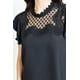 thumbnail image 4 of Blusa escote de mesh Roman Fashion 6371 Negro, 4 of 6