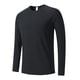 thumbnail image 1 of pstuiky camisas de manga larga para hombre, Camiseta deportiva y de fitness para hombre, informal, lisa, de manga larga, cuello redondo, transpirable tops de invierno para hombre xl, 1 of 2