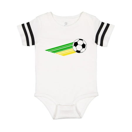 

Inktastic Green and Yellow Soccer Gift Baby Boy or Baby Girl Bodysuit