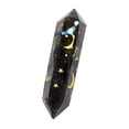 thumbnail image 1 of Figura de piedra energética Reiki de torre de cristal con prismas hexagonales y piedras preciosas labradorita, 1 of 9