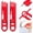 Red, variant on 2PCS 4 in 1 Needle Threader with Seam Ripper Ruler Scale and Magnifier | 2026 Upgrade Multifunctional Magnetic Seam Guide with Seam Ripper and Spare Needle for Easy Threading and Stitch Removal