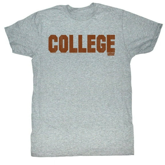 Animal House Movies Clg Orange Adult Short Sleeve T Shirt
