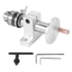 thumbnail image 1 of Mini Lathe Live Center Head with Chuck - Woodturning Revolving Centre DIY Accessories, 1 of 4