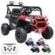 thumbnail image 1 of Montable Eléctrico para Niños 4x2 con Luces Delanteras Puertas Volante con Sonido Bluetooth Batería 12V desde 3 Años hasta 30 kg - Rojo, 1 of 7