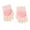 G#10-Light Pink, variant on QBABYOO Toddler Gloves Knitted Wool Gloves Children Full Fingers Stretchy Warm Mittens for Boys Girls