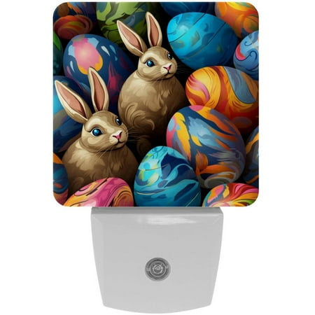 

Easter LED Square Night Lights - Small and Stylish Energy-Saving Lamps