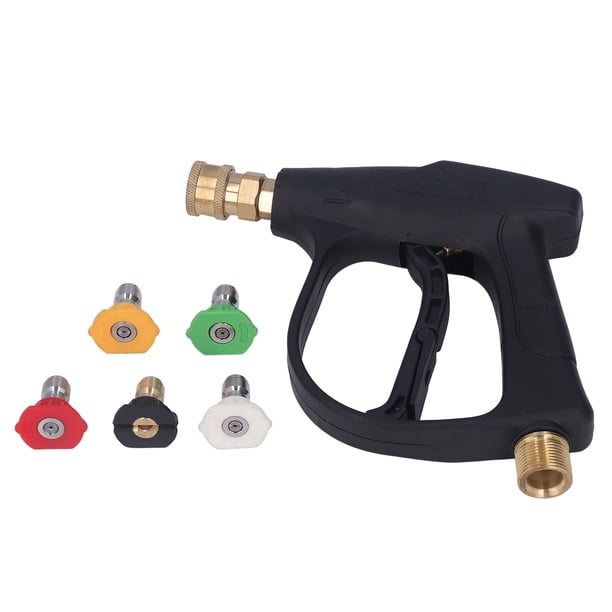 Pistola de limpieza de automóviles Pulverizador de espuma multifuncional de alta presión para automóviles con 5 boquillas