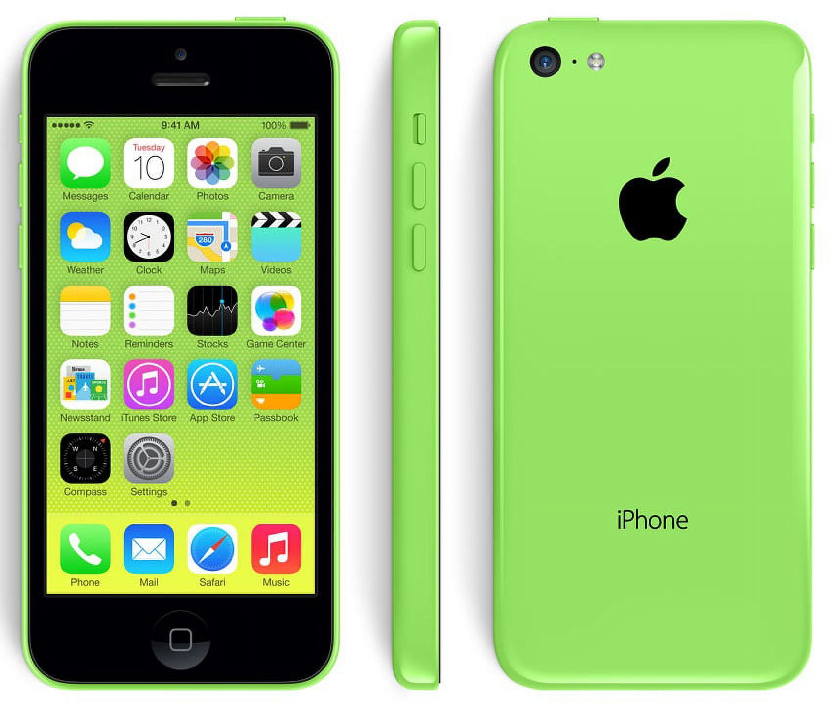 Apple iPhone 5C 32GB Unlocked GSM 4G LTE Phone w/ 8MP Camera - Yellow  (Used) 