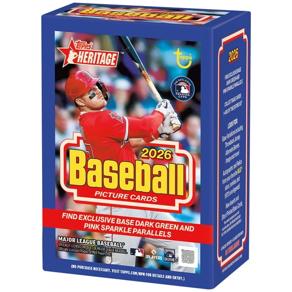 2026 Topps Heritage Baseball - Factory Sealed - Value Box