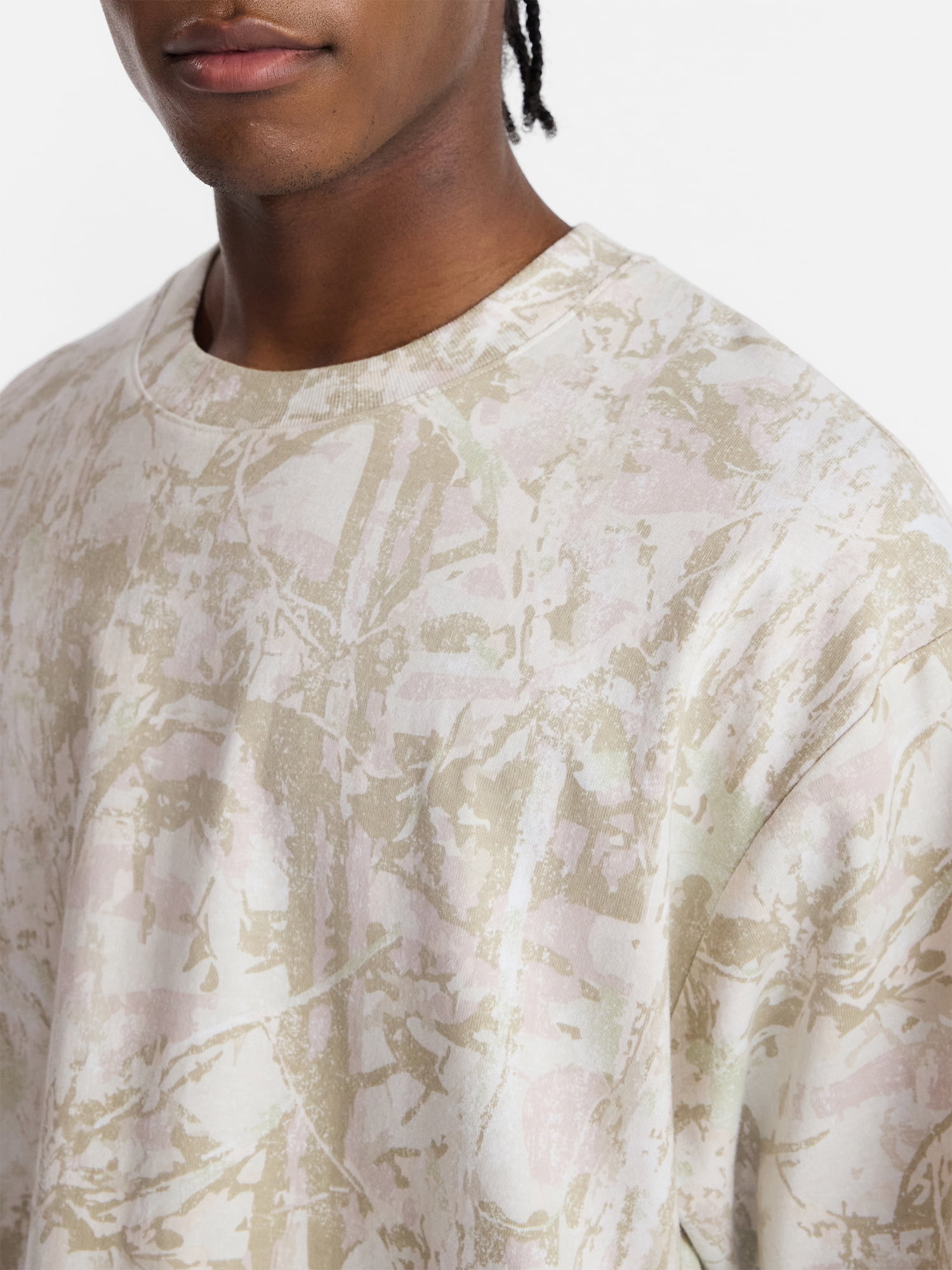 No Boundaries Heavyweight Tee with Short Sleeves, Men's XS-4XLT