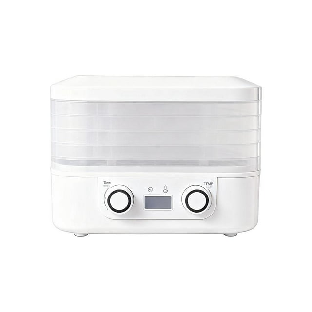 Food Dehydrator Machine, Food Dryer Machine for Home with 5 Trays, Adjustable Timer and Temperature Control, Electric Food Preserver for Vegetables, Meat, Fruit, Dog Treats