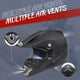 thumbnail image 4 of Casco de moto OUMURS para adultos, moto cross bike con gafas y guantes, color negro, 4 of 9