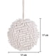 thumbnail image 2 of Juego de 2 toallas de chenilla, toallas de baño de microfibra, toallas absorbentes, toallas colgantes para cocina, baño e inodoro (blanco, gris), 2 of 5