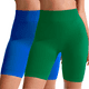 thumbnail image 1 of Set De 2 Short Biker Mujer Shores Deportivos Unitalla Dama Chort Gym, 1 of 5