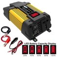 thumbnail image 1 of 6000W Car Power Inverter Converter 12V to 110/220V Dual USB Inverter, 1 of 5