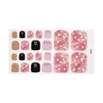 thumbnail image 2 of WREESH Foot Stickers Foot Nail Stickers Waterproof For Female DIY Nail Decoration Art, 2 of 2