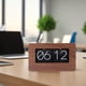 thumbnail image 4 of Reloj De Escritorio Digital Con Tapa, Formato De 24 Horas, Reloj De Escritorio Con Tapa, Silencioso Para Dormitorio, 4 of 8