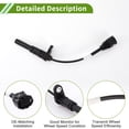 thumbnail image 4 of Unique Bargains ABS Wheel Speed Sensor No.8954660040 Rear Left ABS Sensor Anti-lock Braking System Sensor for Toyota Land Cruiser 2013 SUV 4-Door, 4 of 7