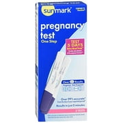 Angle View: Sunmark One Step Pregnancy Test - 2 Tests