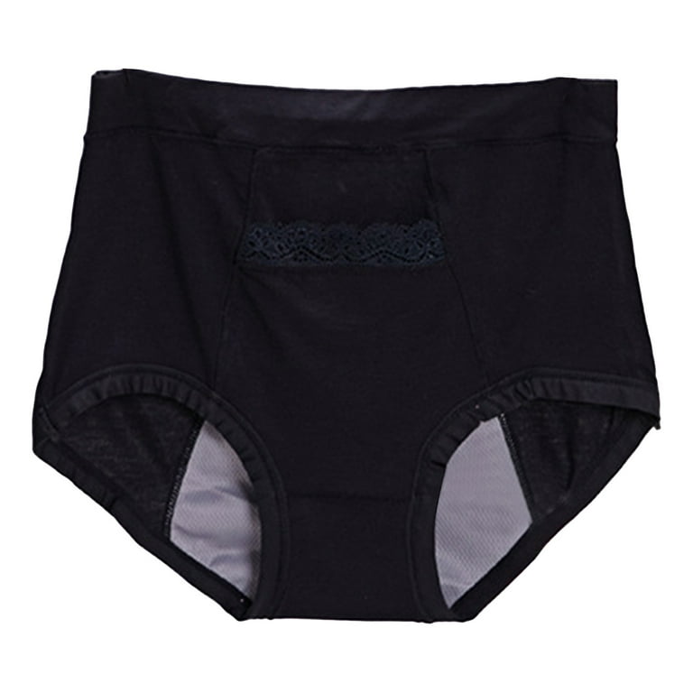 12 Packs Underwear for Women Menstrual Pocket Pocket High Waist Anti  Leakage Girls Underwear 
