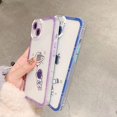 thumbnail image 4 of case for iPhone 13 Case Clear Cute with Astronaut Outer Space Planet Star Creative Pattern Soft TPU Shockproof Camera Lens Protective Case for iPhone 13 for Women Girls (Blue), 4 of 6