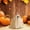 E, variant on Halloween Candle White Decorative Candle Cute Candle Suitable For Halloween Party Home And Table Decoration