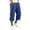 Blue, variant on Casual Everyday Stretch Khaki Short Trouser Lightweight Flat Front Flat Front Capri Style Casual Pants Athletic Sweatpants E Motion Pants for Men Dinosaur Tail Casual Track Pants Bedroom